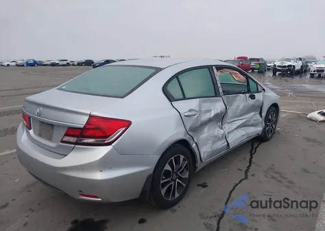 2015 Honda Civic Ex from USA, damaged, VIN 19XFB2F87FE105664